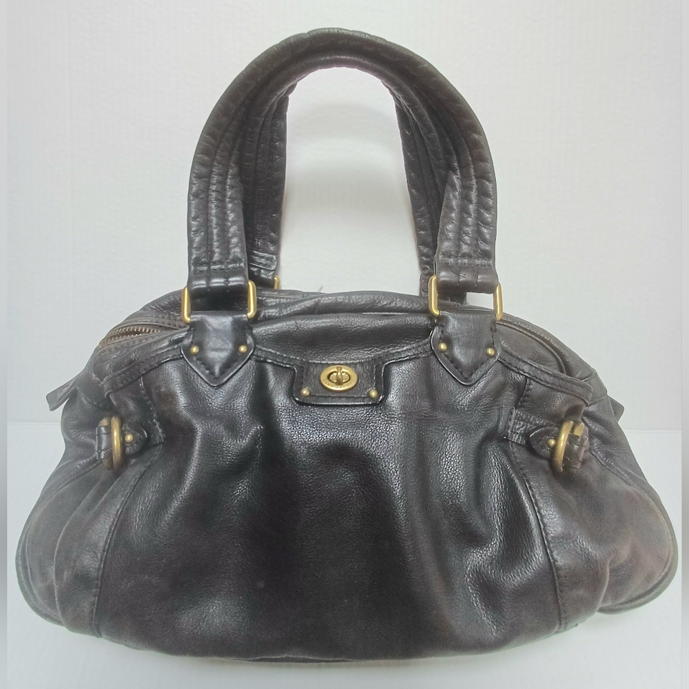 MARC BY MARC JACOBS Heidi Turnlock Leather Handbag LOT